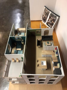 arial view of entire model unit